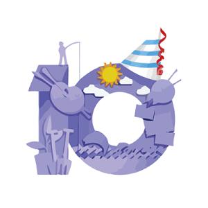 数字10创意图片